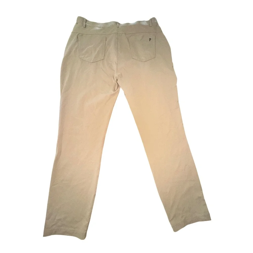 Public Rec Dealmaker Chino+ Pants Mens 42x34 Tan Performance Golf